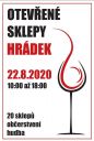 Otevené sklepy v Hrádku 2020