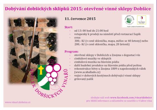 Dobývání dobšických sklípk 2015