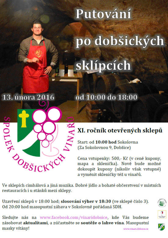 Putování po dobšických sklípcích 2016